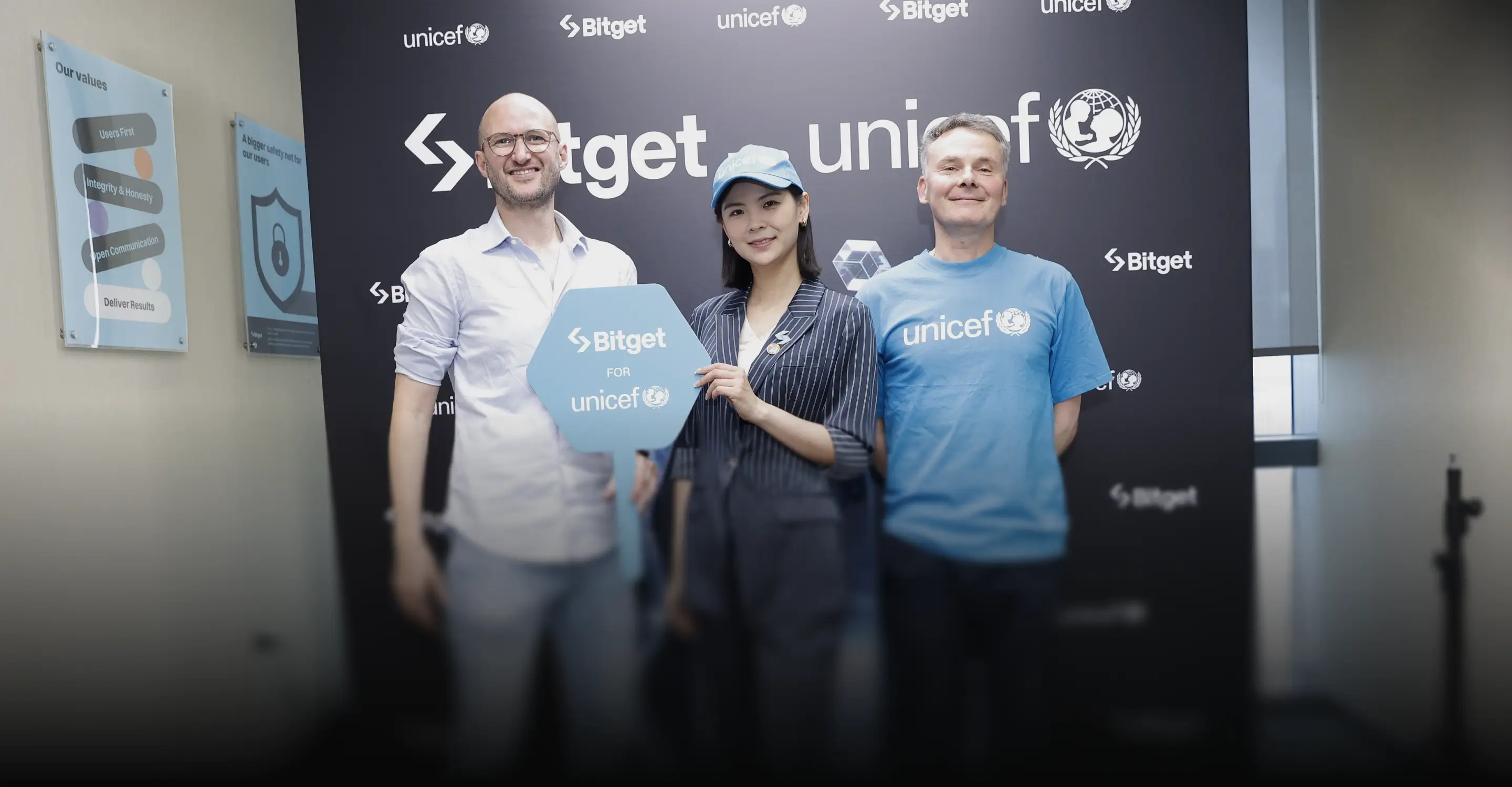 Bitget 与卢森堡联合国儿童基金会合作